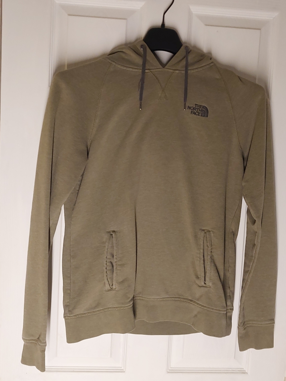 The North Face Women's Olive Hoodie with Front Pockets